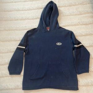Vintage union bay hoodie sweatshirt blue boys size M medium cotton blend